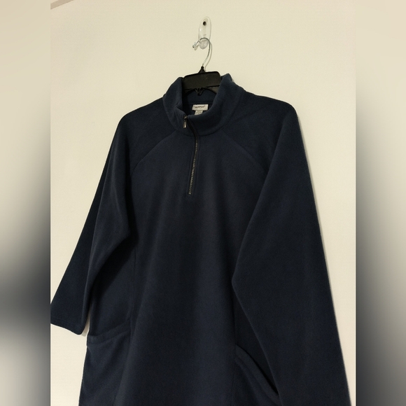 Blue Zip Fleece Pullover / Size 2X / NWOT - Picture 3 of 7